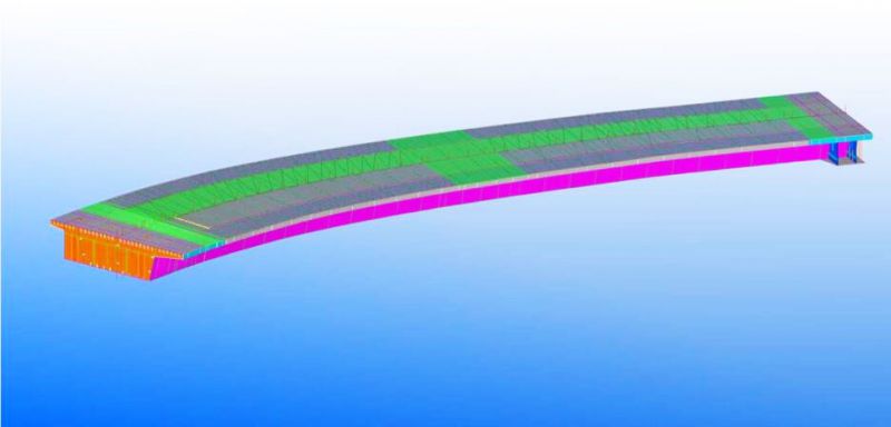 鋼箱梁深化設(shè)計(jì)模型